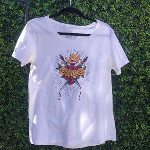 Easy Tiger white tshirt